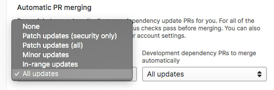 Dependabot Merged PR